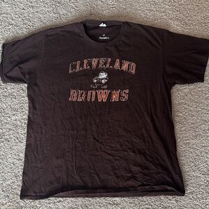 Fanatics Cleveland Browns Dark Brown Tee
